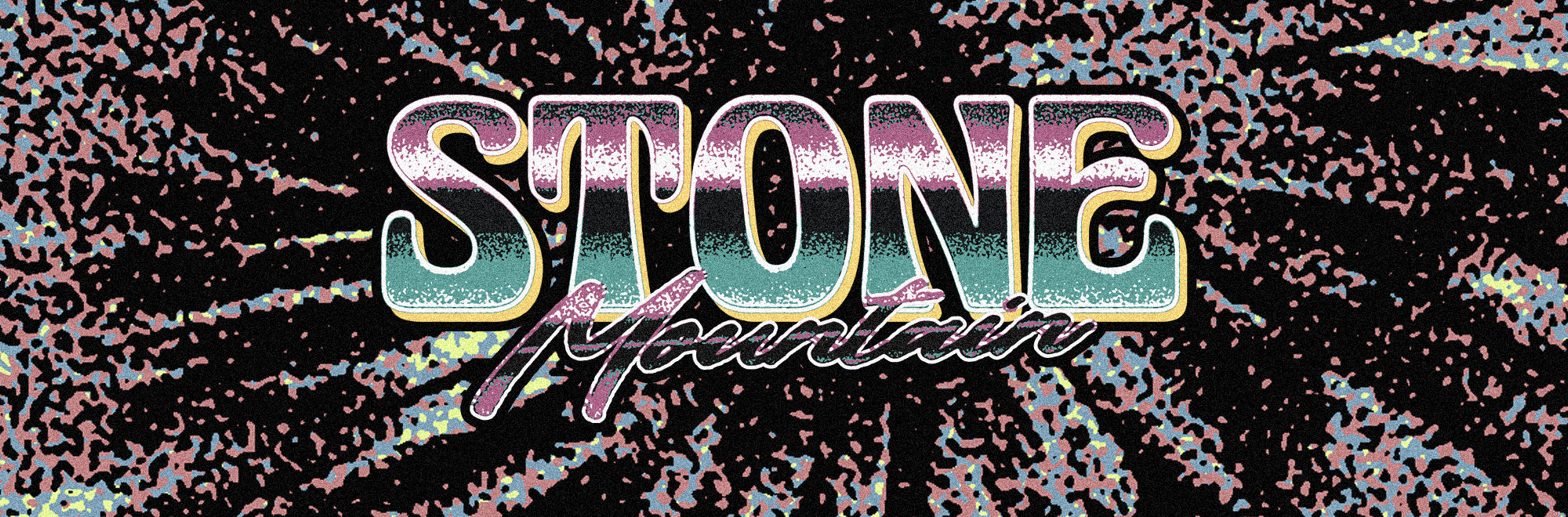 Retro Mountain Collection StoneMountain64