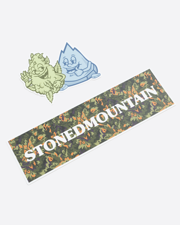 Stoned Mountain Bumper Stickers (Pre-Order)
