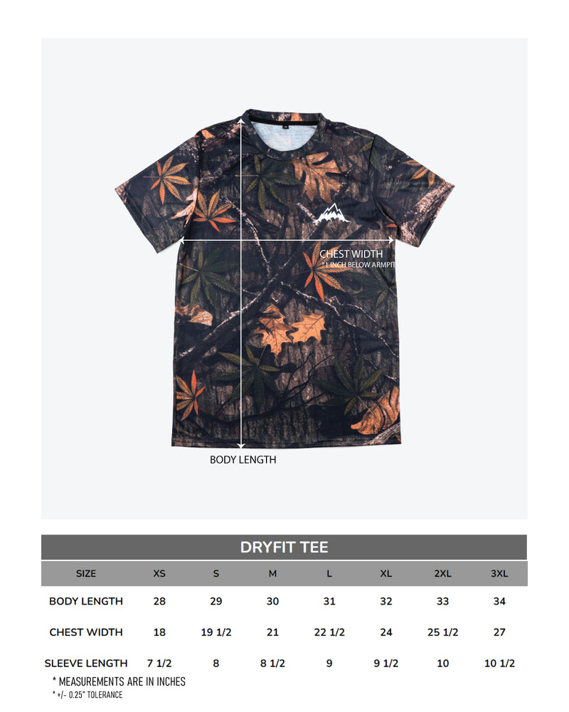 Invisible Camo DryFit Tee - Brown (Pre-Order)