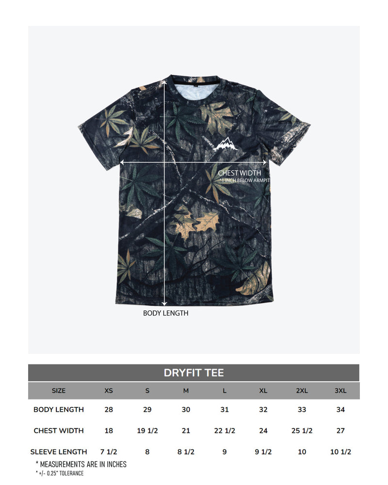 Invisible Camo DryFit Tee - Green (Pre-Order)