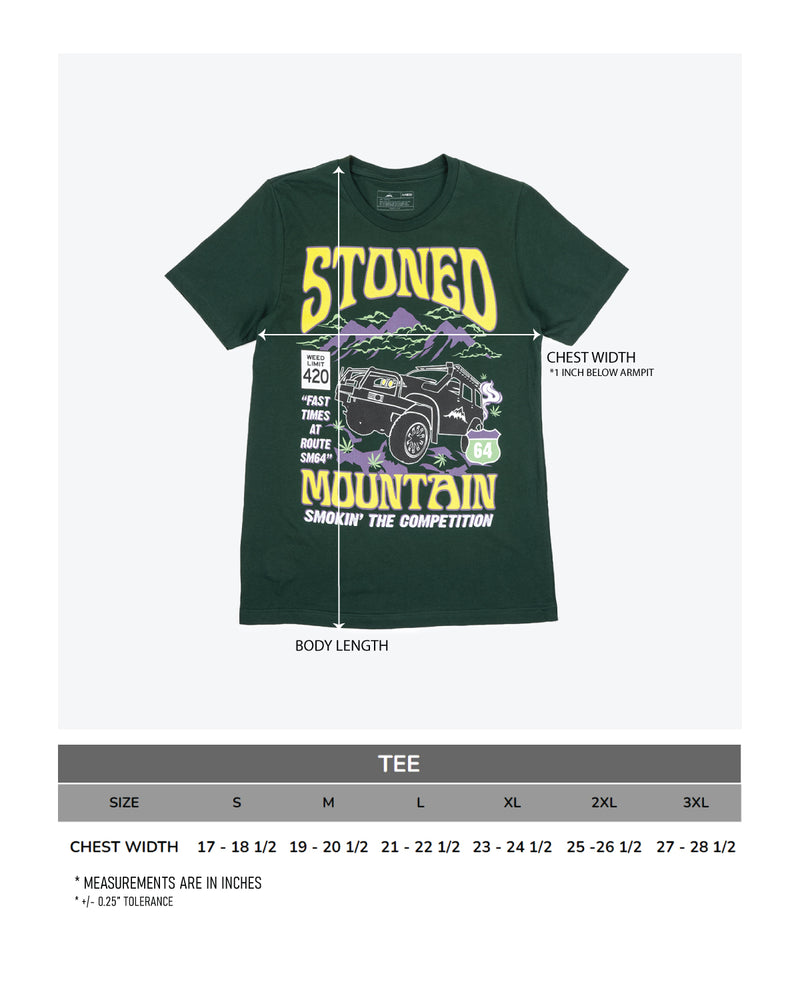 Smokin' The Competition Tee - Forest Green (Pre-Order)