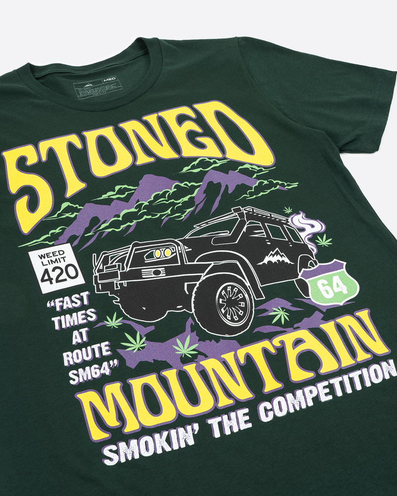Smokin' The Competition Tee - Forest Green (Pre-Order)