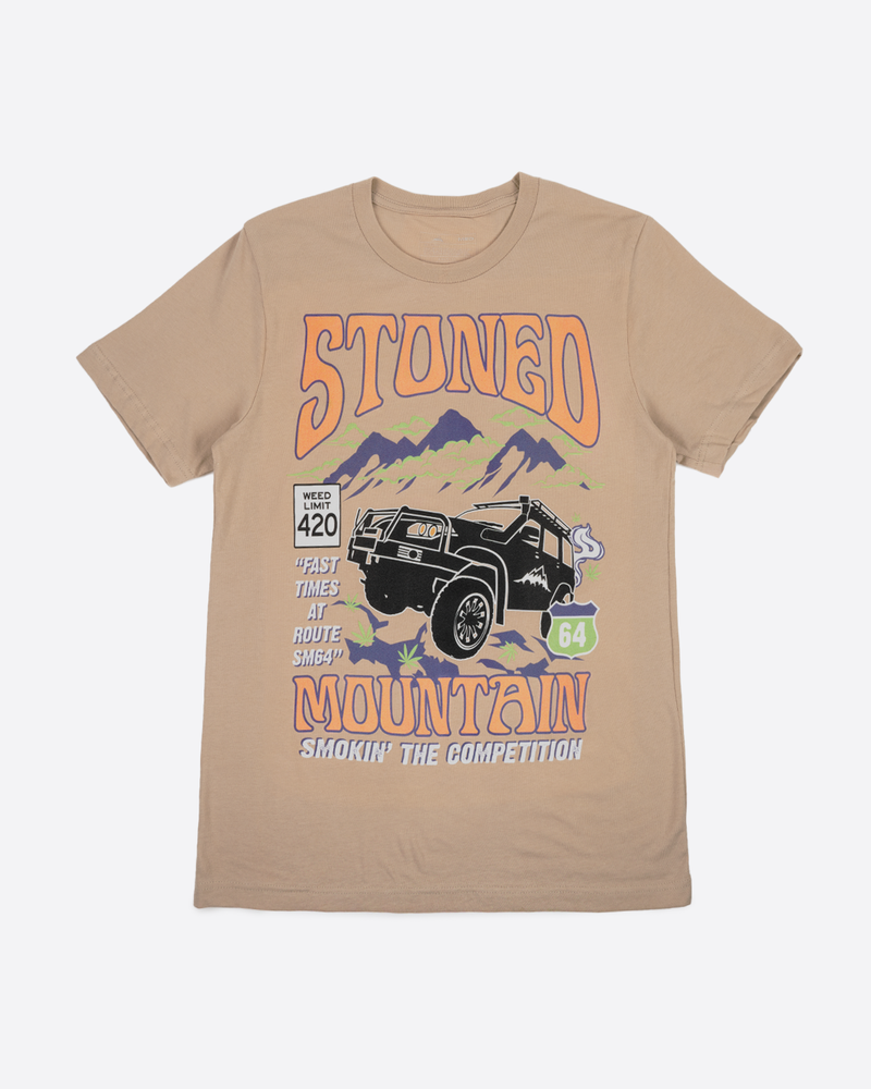 Smokin' The Competition Tee - Tan (Pre-Order)