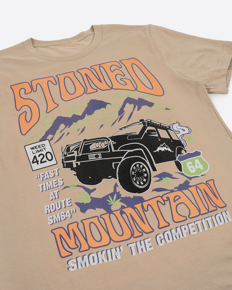 Smokin' The Competition Tee - Tan (Pre-Order)