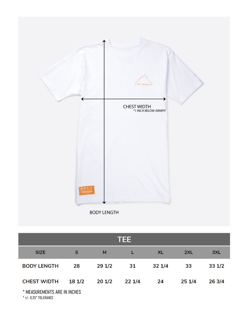 SQUAD SUPPLY TEE - D2 - WHITE
